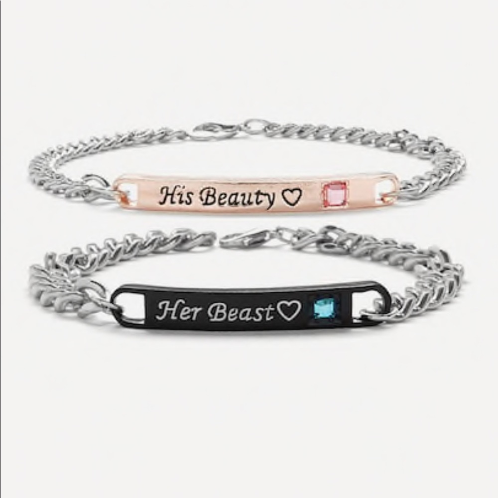 Couples bracelet set
